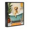 Stupell Industries Bubble Bath Labrador Dog Framed Giclee, design by Kim Allen